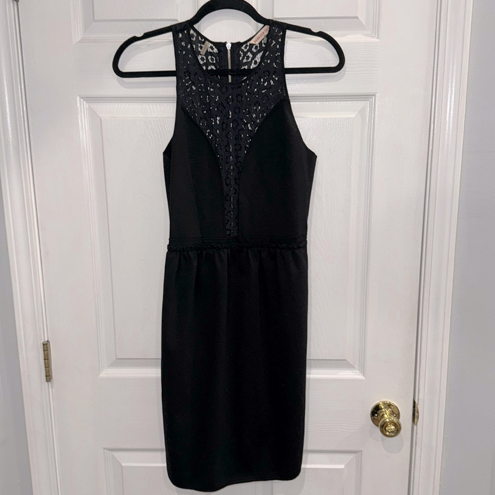 Rebecca Taylor Ponte Lace Dress